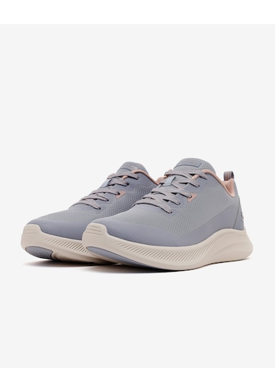 Skechers Bobs Moda Flex Kadın Gri Spor Ayakkabı 117730tk Slt