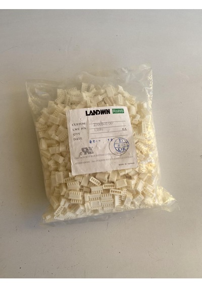 Landwin 2500s05 00 5 Pinli Dişi Tunik Konnektör 2,50 Mm 1000 Adet