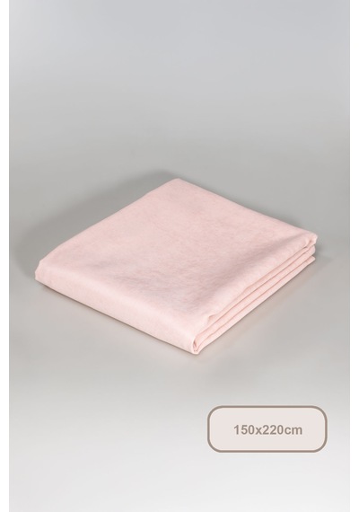 Elart Soft Masa Örtüsü Kadife Dikdörtgen 150x220 Cm Pudra Pudra