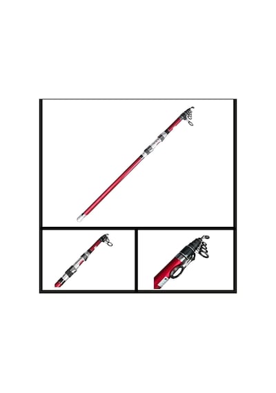 Uyguna-yakala 100-200 Gr Protackle Redmark 3.60 Mt Teleskopik Karbon Surf Kamış-ams.046