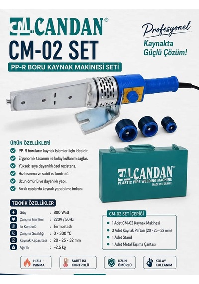 Cm-02-set Boru Kaynak Seti