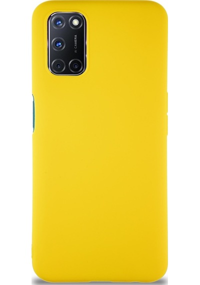 Oppo A52 Kilif Soft Premier Renkli Silikon Kapak 490227943