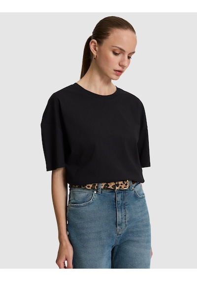 Pierre Cardin Kadın Siyah Tişört 50325455-vr046