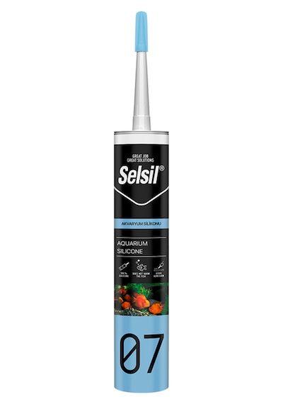 Selsil Akvaryum Silikon 280ml Şeffaf