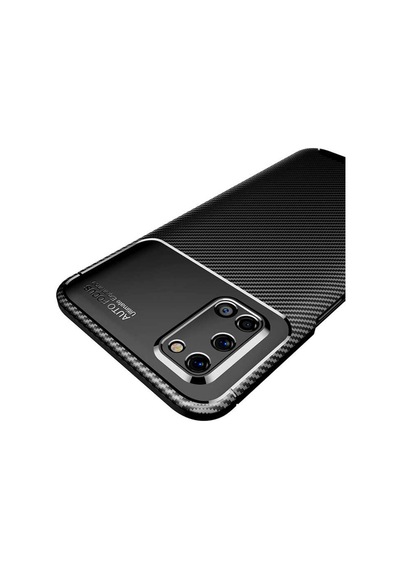 Oppo Reno A52 Kilif Tam Korumali Lens Karbon Tasarim Silikon 438879022