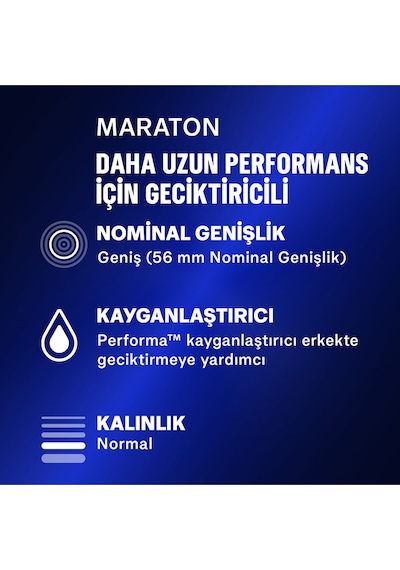 3 Adet Durex Prezervatif 10'lu Maraton