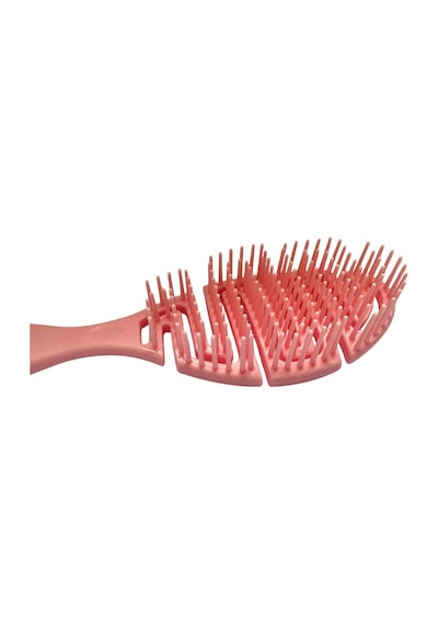 Croc Saç Fırçası Seti 2li Somon - Saç Açıcı Fırça, 3d Detangler Brush - Tarak Hediyeli