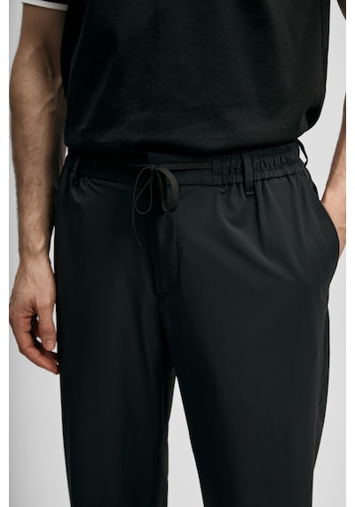Lufian Fenrıc Smart Erkek Chino Pantolon Slim Fit Siyah Siyah 111190362100100