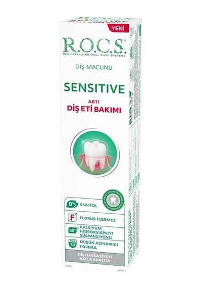 Rocs Sensitive Plus Gum Care Diş Macunu 94 G