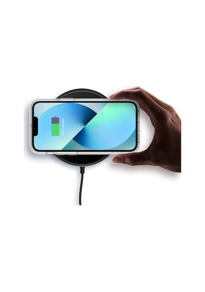 Apple Uyumlu iPhone 13 Mini Kılıf Şeffaf Silikon Hibrit Case Renksiz
