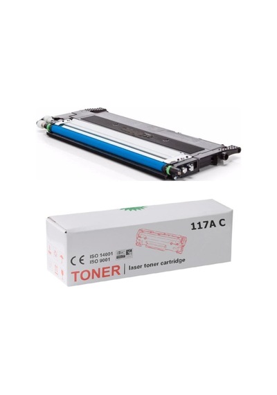Hp Uyumlu W2071a 117a Mavi Çipsiz Toner