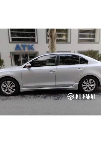 Kit Garaj Jetta Yan Marşpiyel Çift Plastik Boyasız