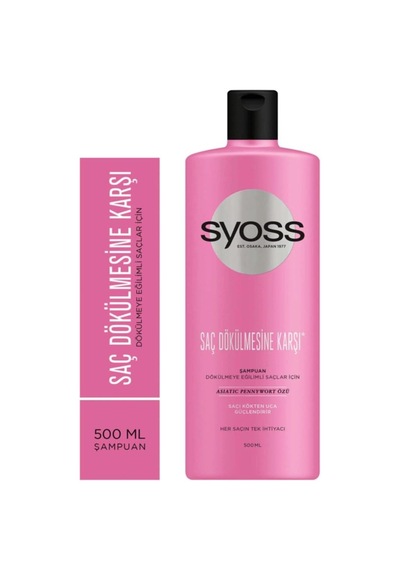 Saç Dökülmesine Karşı Şampuan, 500 Ml