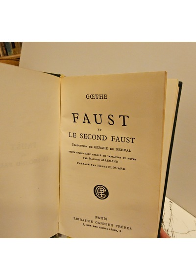 Faust Et Le Second Faust