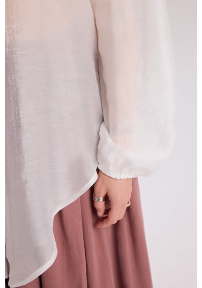 Mai Collection Mai Studios Co. Lyra Oversize Ekru Gömlek ekru