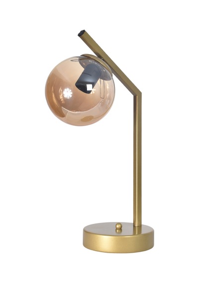 Brüksel Modern Tasarım Dizayn Kablolu Eskitme Renk Metal Bal Camlı Abajur Gece Lambası Masa Lambası Eskitme Bal Eskitme Bal