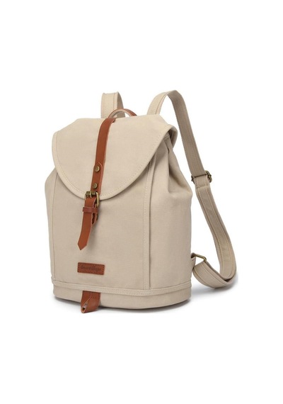 Smart Bags Kanvas Kadın Sırt Çantası Smk Kn-1335 Bej