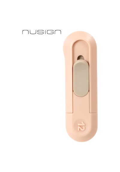 Nusıgn Mini Kesici Bıçak Otomatik Geri Çekmeli Güvenli Maket Bıçağı Pembe