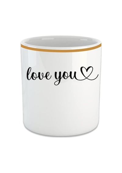 Vıvas Love You Espresso, Double Türk Kahvesi Fincanı - Kulpsuz Bardak Acı Kahve