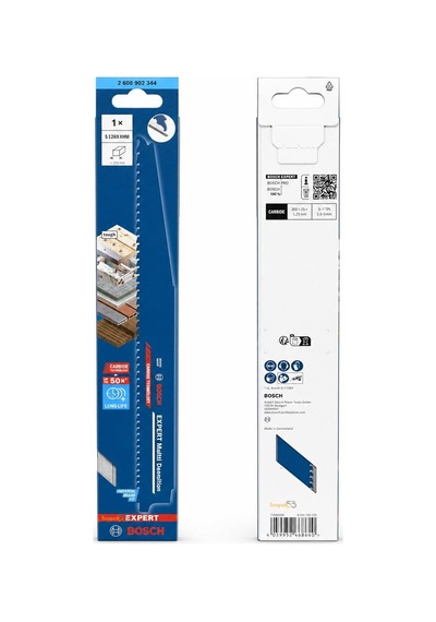 Bosch Expert S 1269 Xhm Metal Gömülü Ahşap İçin Panter Testere 1'li 2608902344