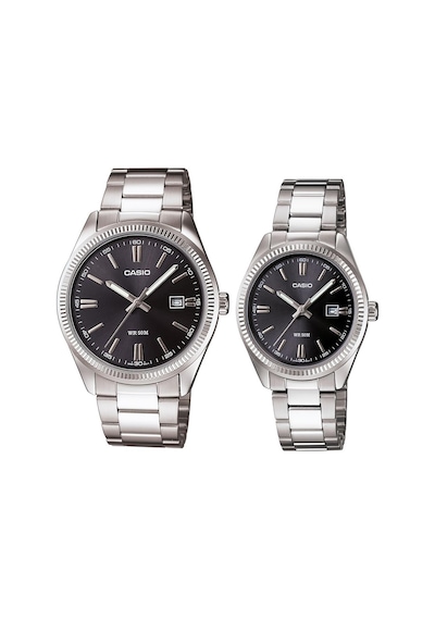 Casio Mtp-ltp-1302d-1a1vdf Çift Kol Saati Kadın-erkek Metalik