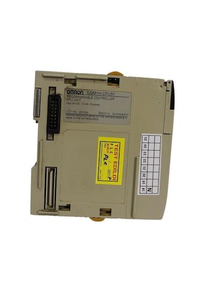 Cqm1h-cpu51 Omron Cpu Module 7.2k Word Program 6k Word Dm 512 Poınt 2.el