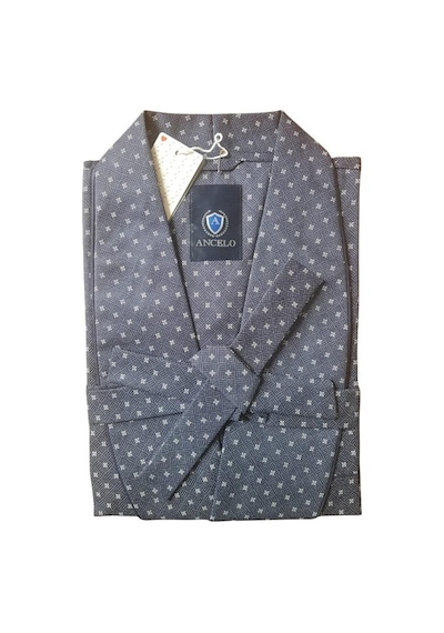 Kly Ancelo Pamuk Pijama Takım Ve Robdöşambr 3 Lü Damat Çeyiz Set