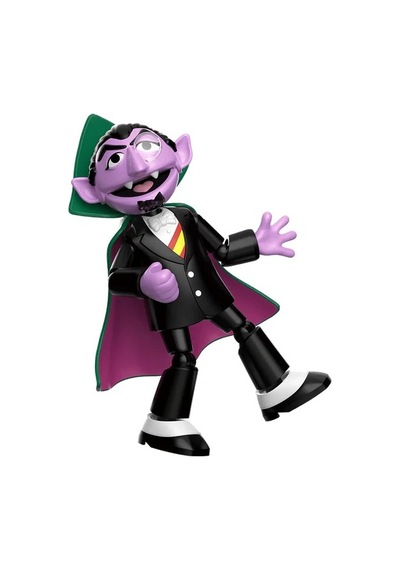 Susam Sokağı Count Von Count Blokees Sesame Street Blokees Count Von Count Figür Model Kit 14 Cm