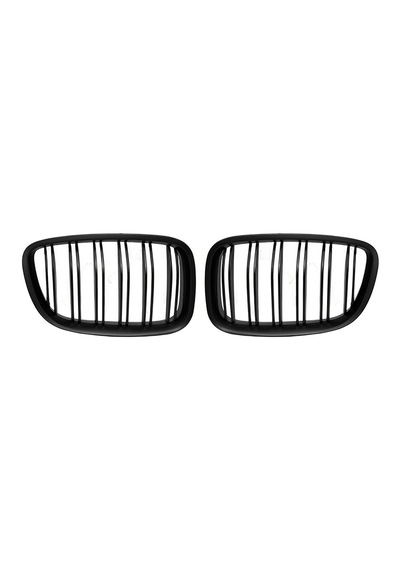 Bmw F07 Lcı Panjur Set, Mat-siyah, Çift Çıtalı, 2009-16, B A0073196