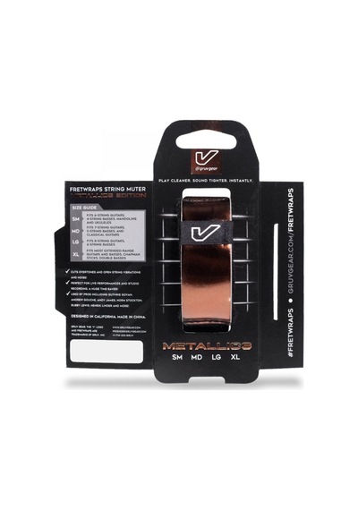 Gruv Gear Fretwrap Metals Bronze - Medium