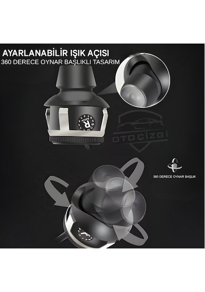 Premium Melek Kanadı Kapı Altı Led Oto Kapı Altı Logo Ve Zemin Aydınlatma 2 Li Set