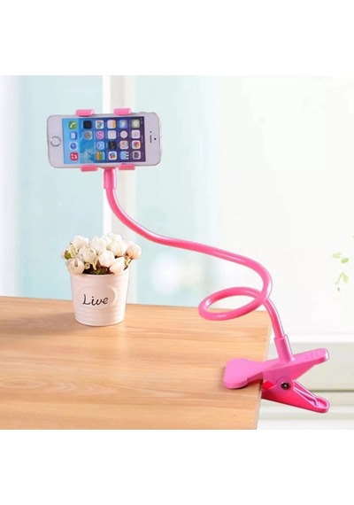 Pembe Renk Akrobat Telefon Tutucu Oynar Başlıklı