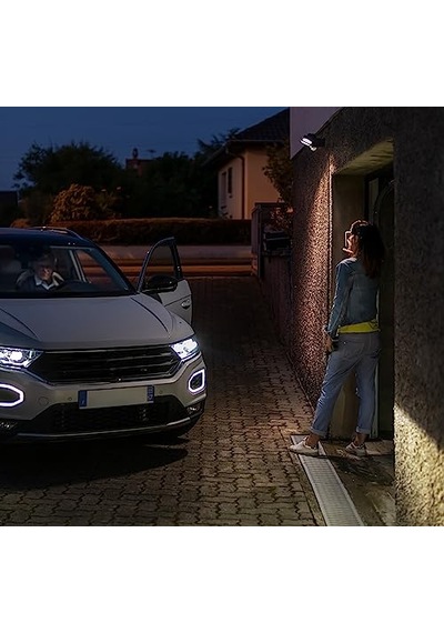 Led Spot Lamba Lufos Kablosuz Led Dış Mekan Spotu Pilli Ve Hareket Sensörlü 8 Adet Led Lamba 2 X 240 Lümen Dış Me