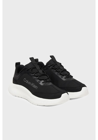 Calvin Klein Logolu Sneaker Ayakkabı Hw0hw03293beh Kadın Ayakkabı Hw0hw03293 Beh Siyah