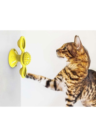 Pet Life 'windmill' Dönen Vakumlu Dönen Kedi Oyuncağı S338