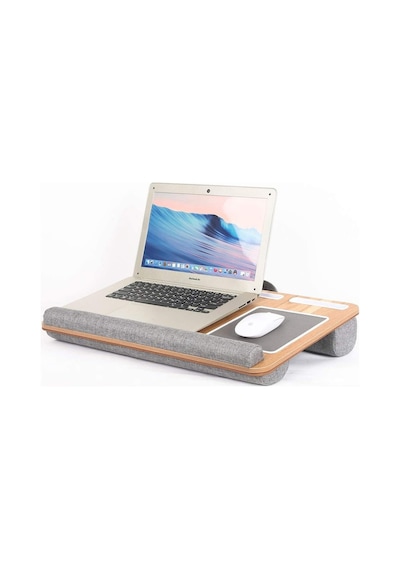 Konfeksiyon-Market Hodbehod Çok Amaçlı Laptop Sehpası Yastıklı Notebook Masası
