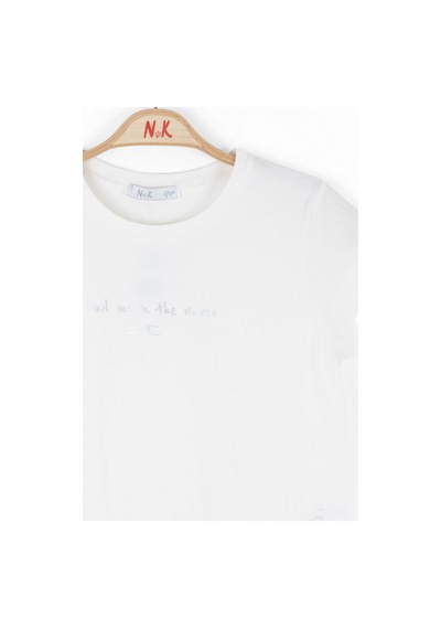 Nk Kids Find Kız Çocuk T-shirt 38373 Ekru