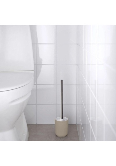 Ikea Ekoln Tuvalet Fırçası 9 X 38 Cm Bej