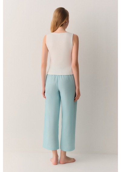 Suwen Minty Atlet Pantolon Pijama Takımı Sh26544660a1141 Yeşil