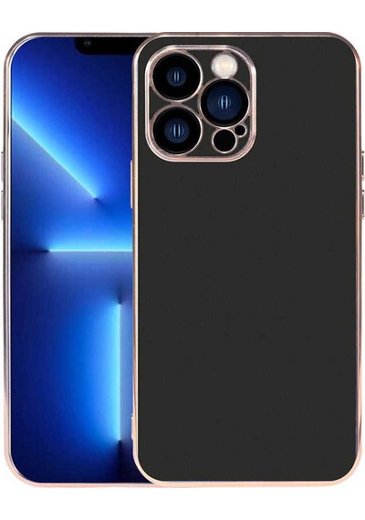 Apple Uyumlu iPhone 13 Pro Max Kılıf Zore Viyana Kapak Siyah