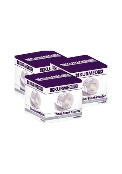 Kurmed Hipoalerjenik Esnek Fix Flaster 5 CM x 5 M