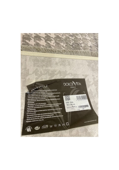 Quadro 3703 Gri Halı Çok Renkli