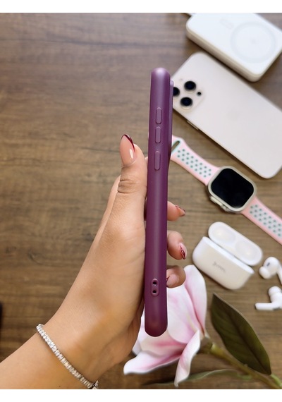 Redmi Note 8 Uyumlu Kamera Korumalı Darbeye Dayanıklı Renk Atmayan Keep Silikon Kılıf Mor