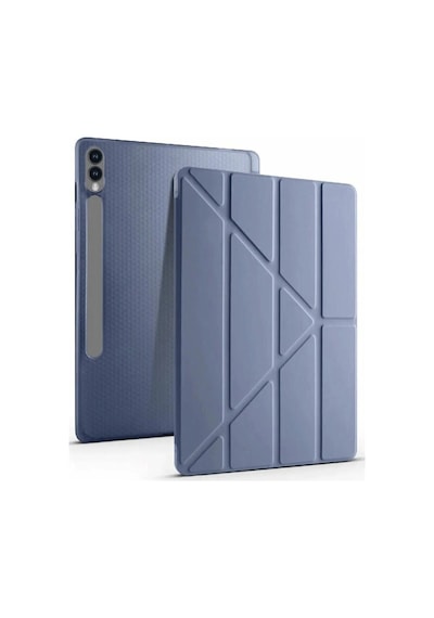 Samsung Galaxy X610 Tab S9 Fe Plus 12.4 Kılıf Kalemlikli Mars Tablet Kılıfı - Lavender