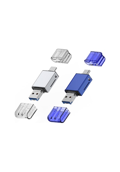 ALLY USB 3.0+Type-c+Lightning Sd Kart Okuyucu - Hızlı Card Reade