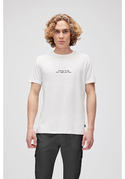 Bad Bear Too Shy Erkek Beyaz Tshirt Off-white Beyaz
