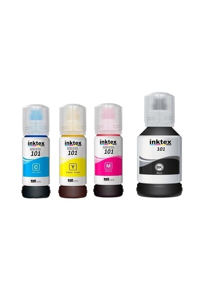 Inktex Epson Uyumlu 101 Mürekkep Kartuş Takımı L6270