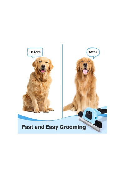 Evcil Hayvan Bakım Fırçası, Köpekler Ve Kediler İçin Deshedding Aleti, Kısa Orta Ve Uzun Evcil Hayvan Tüyleri İ