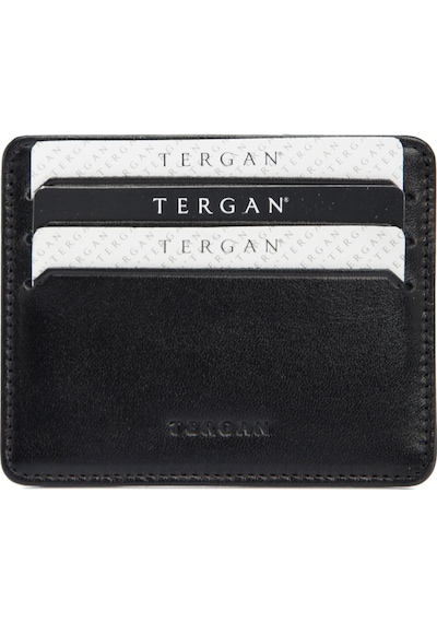 Tergan Siyah Deri Unisex Kredi Kartlık 1050B06