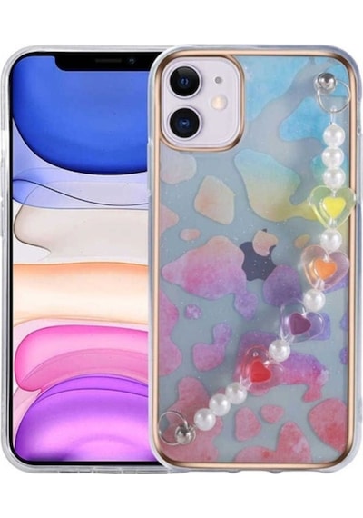 Apple Uyumlu iPhone 12 Kılıf Zore Pilla Kapak Colorful